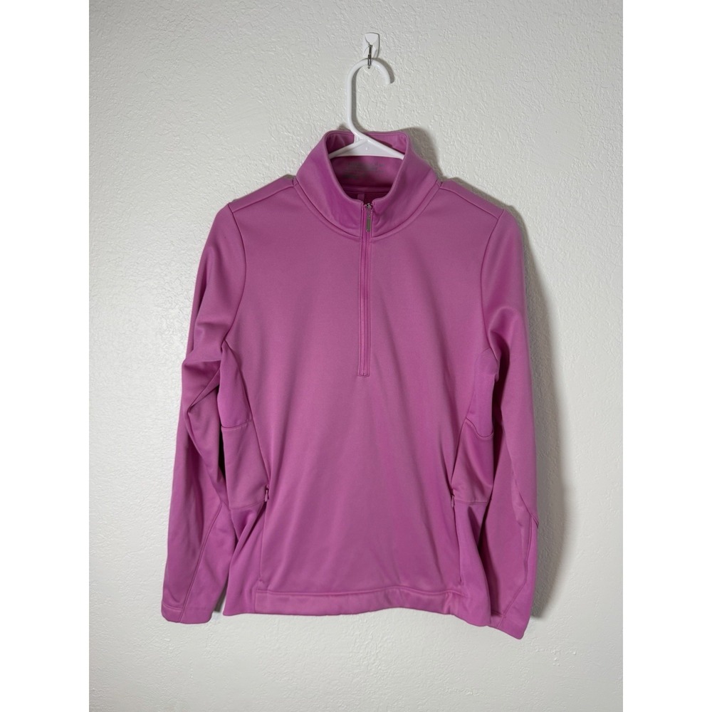 Nike Golf Tour Performance 1/4 Zip Therma-Fit Pink Jacket 746706-584 Large